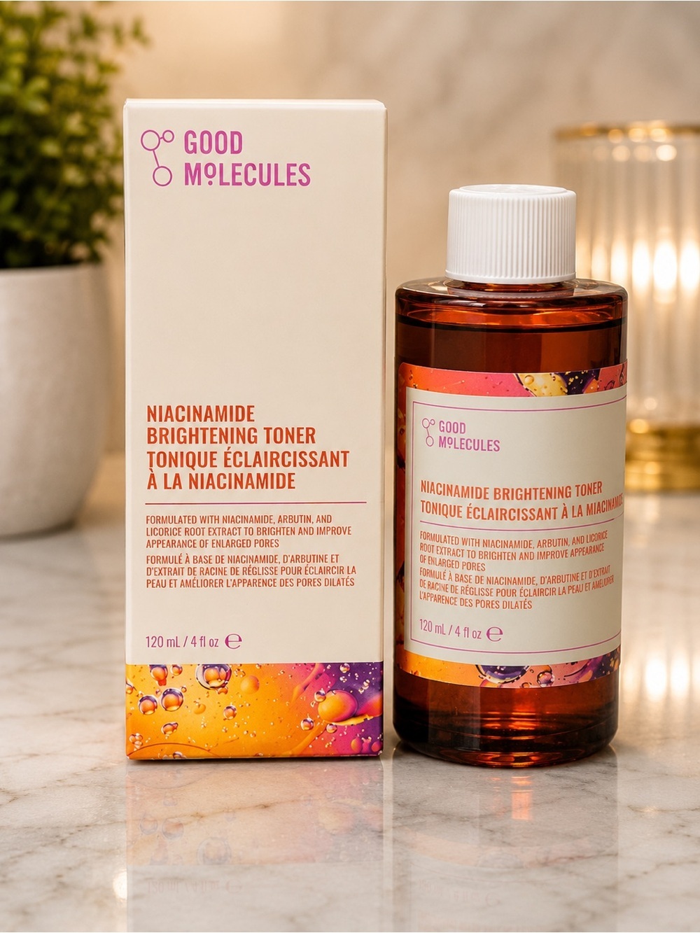 NEW Good Molecules Niacinamide Brightening Toner 120mL Sealed